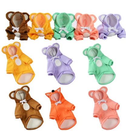 Pet Hoodie - Cozy Casual Polyester Dog Sweatshirt