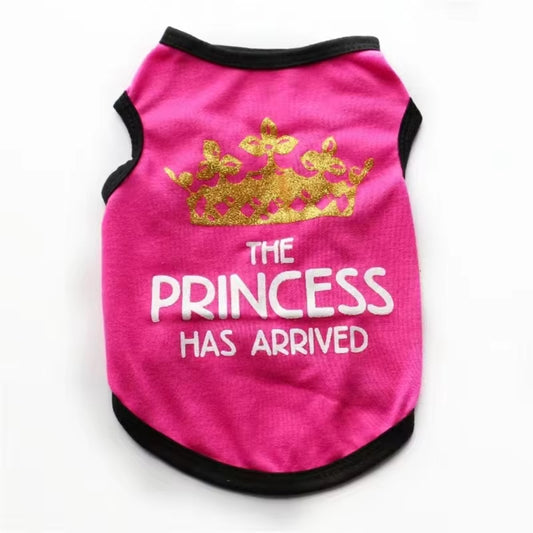 Puppy Summer Vest - Breathable Prince & Princess Shirt