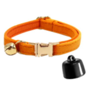 Soft Adjustable Cat Collar - Comfortable Polyester Collar