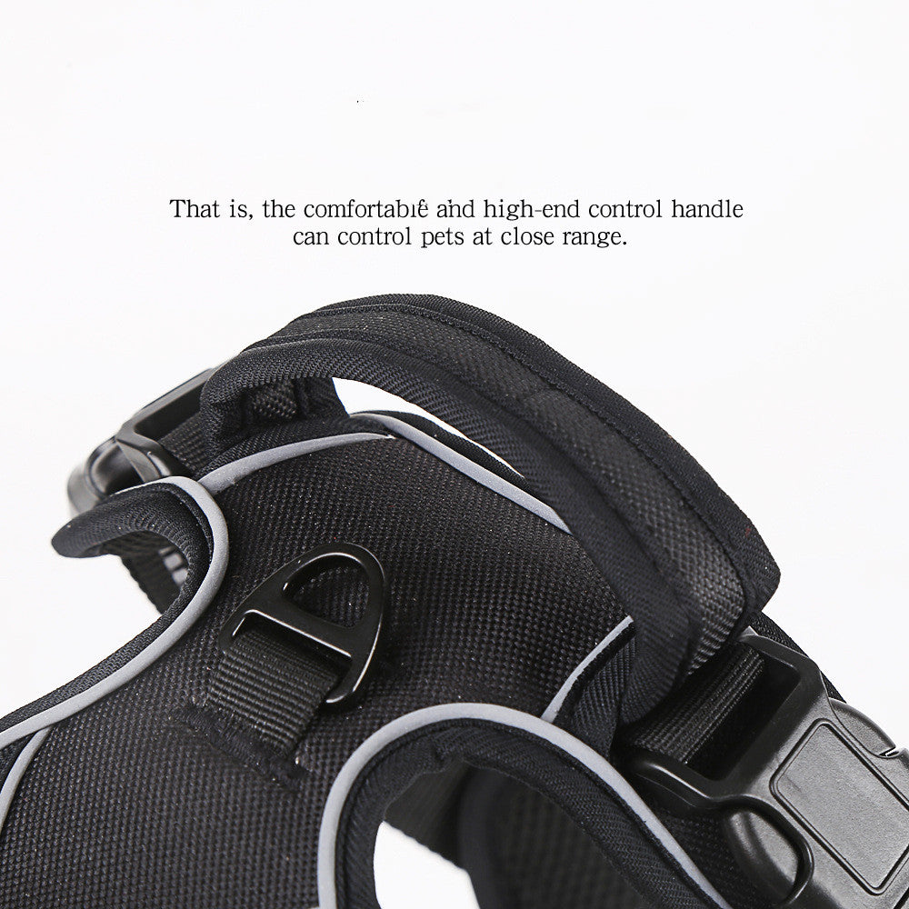 No-Pull Reflective Dog Harness - Breathable Vest for Daily Walks