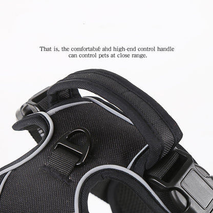 No-Pull Reflective Dog Harness - Breathable Vest for Daily Walks