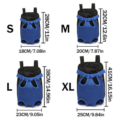 Pet Travel Backpack - Breathable Carrier for Cats & Small Dogs