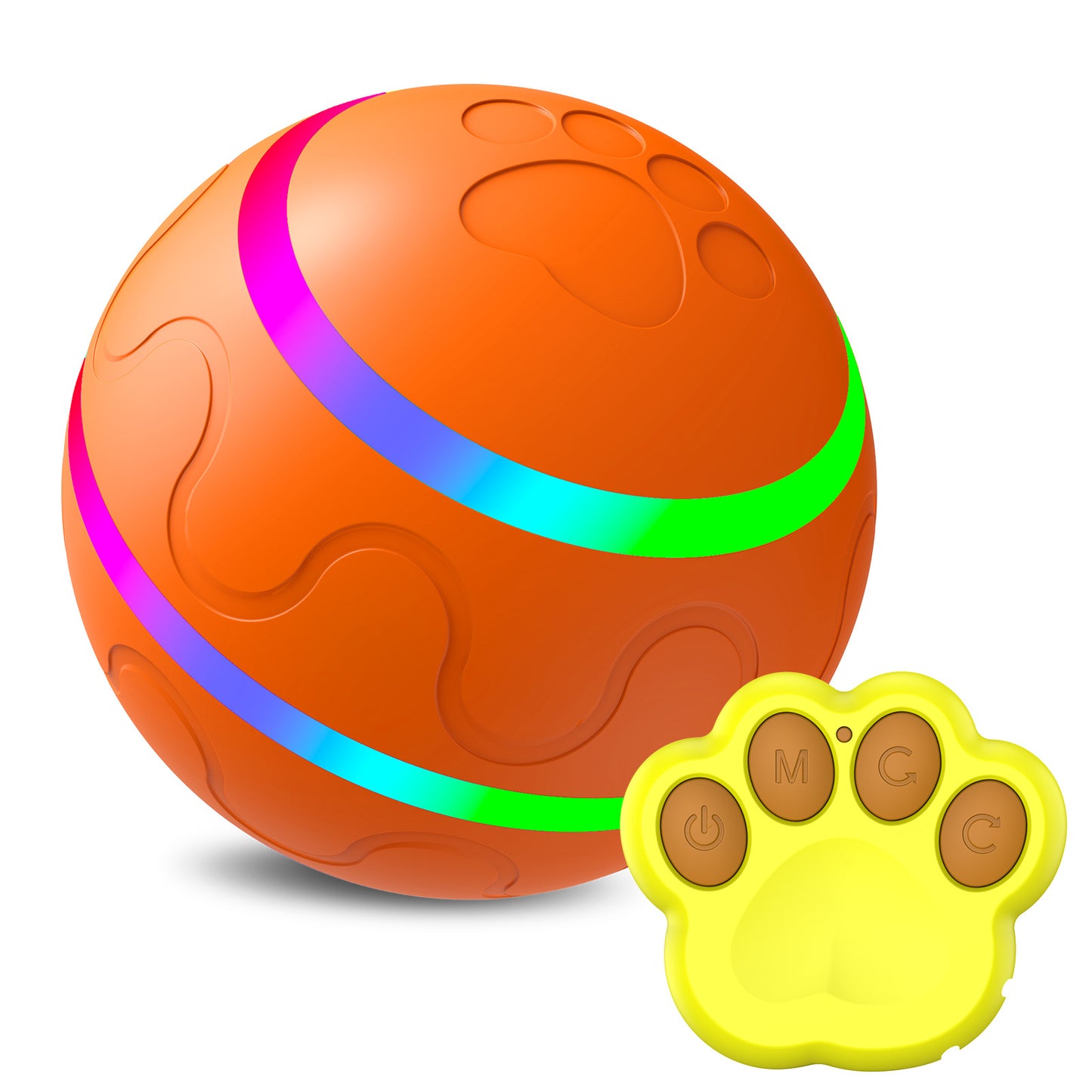 Smart Wicked Cat Ball Toy - USB Auto-Rotating Pet Ball