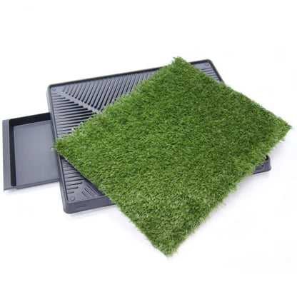 Pet Grass Potty Pad - Indoor Dog & Cat Lawn Toilet