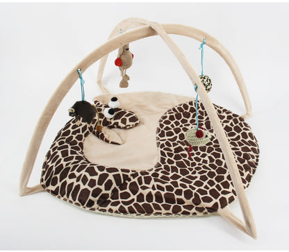 Collapsible Cat Play Tent - Interactive Exercise Bed