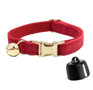 Soft Adjustable Cat Collar - Comfortable Polyester Collar