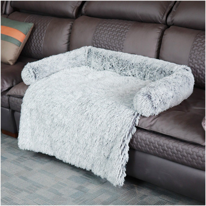 Dual-Use Pet Kennel & Blanket - Convertible Sofa Bed