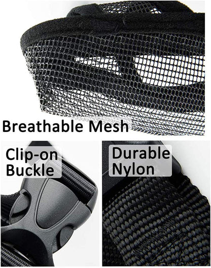 Breathable Dog Muzzle - Anti-Bite & Anti-Bark Mesh Muzzle
