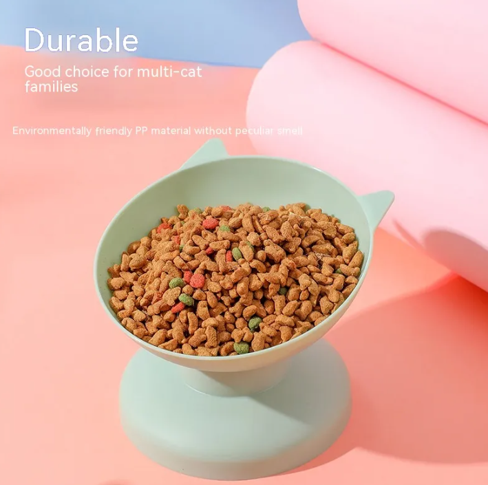 Oversize Plastic Pet Bowl - Wide Food & Water Dish