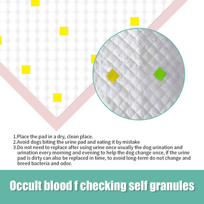 Dog Urine Detection Pads - 10-Pack Training Pads