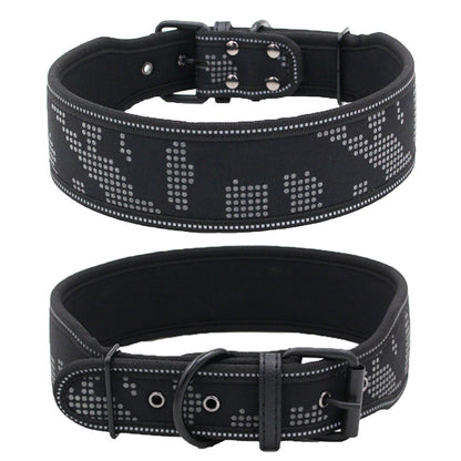 Reflective Camo Dog Collar - Comfortable Nylon Collar