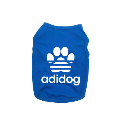 Summer Dog Vest - Breathable Cotton Shirt for Small Dogs