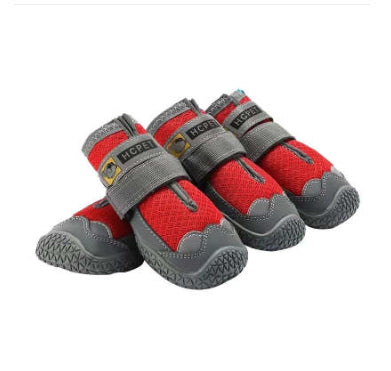 Non-Slip Dog Shoes - Waterproof LED Boots for Big Dogs