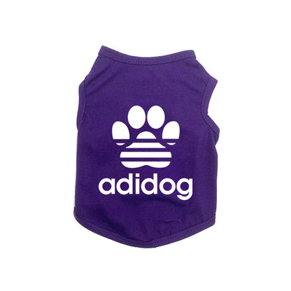 Summer Dog Vest - Breathable Cotton Shirt for Small Dogs