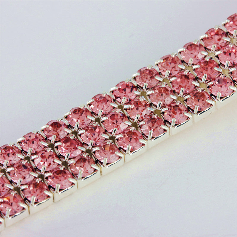 Rhinestone Pet Necklace - Elastic Cat & Dog Jewelry Collar