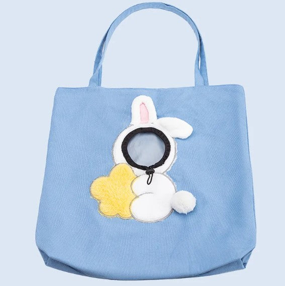 Bee Design Pet Carrier Bag - Portable Cat & Dog Travel Tote