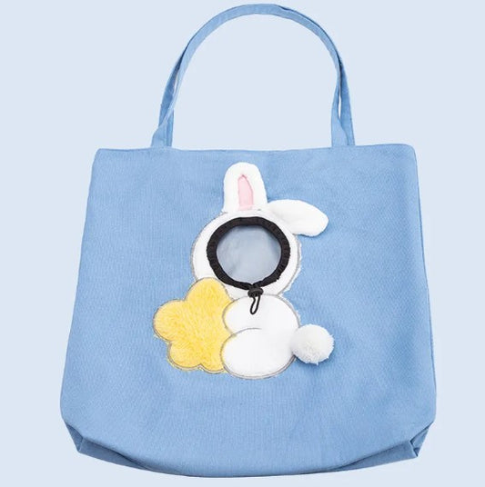 Bee Design Pet Carrier Bag - Portable Cat & Dog Travel Tote