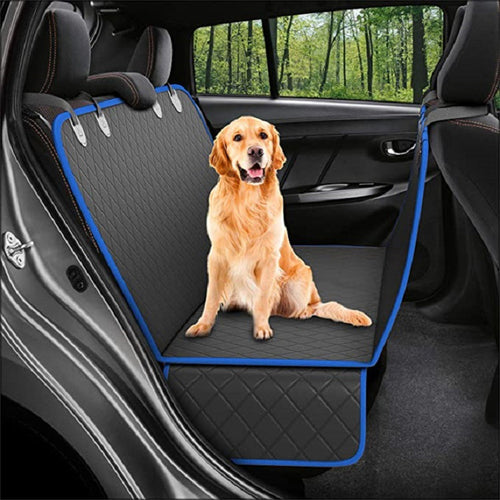 Dog Car Seat Hammock - Mesh Window Back Seat Protector