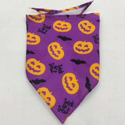 Tie-Dye Pet Bandana - Triangle Scarf Drool Towel for Dogs & Cats