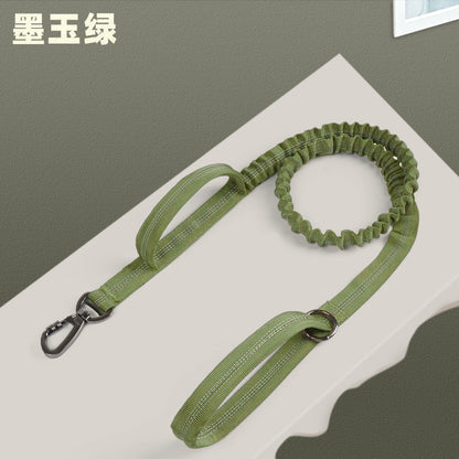 Tactical Nylon Dog Harness with Leash - Medium & Large Breeds