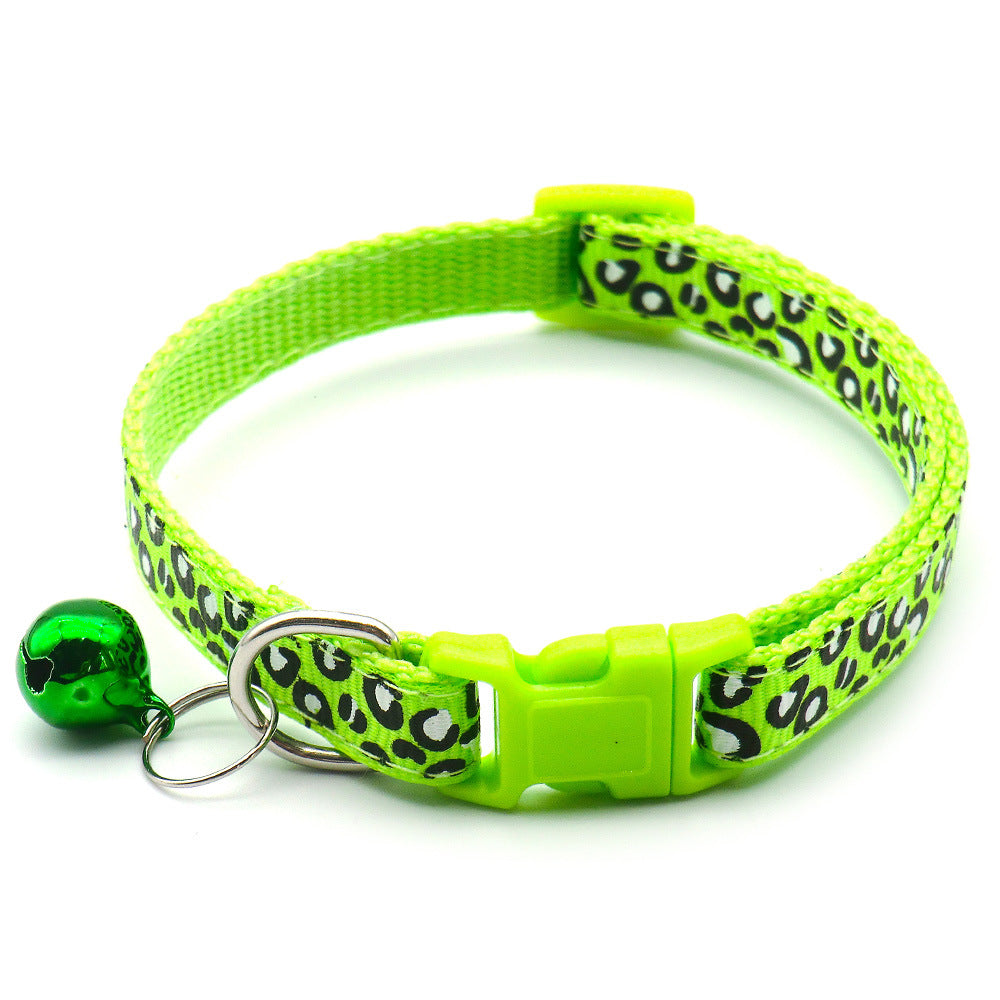 Adjustable Cat Collar - Safe Plastic Buckle Kitty Collar