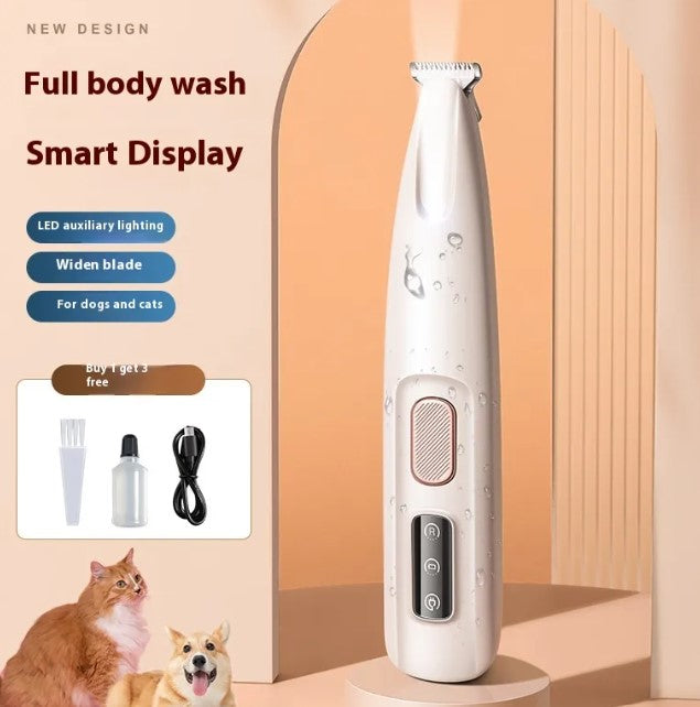 Pet Paw Trimmer with LED Light - Precision Dog Grooming
