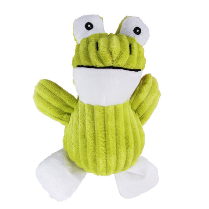 Plush Squeaky Dog Toy - Corduroy Teeth Cleaning Toy
